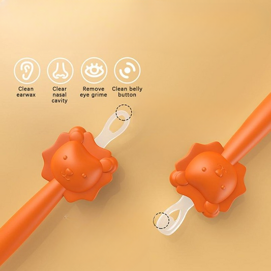 Baby Ear & Nose Double-Headed Silicone