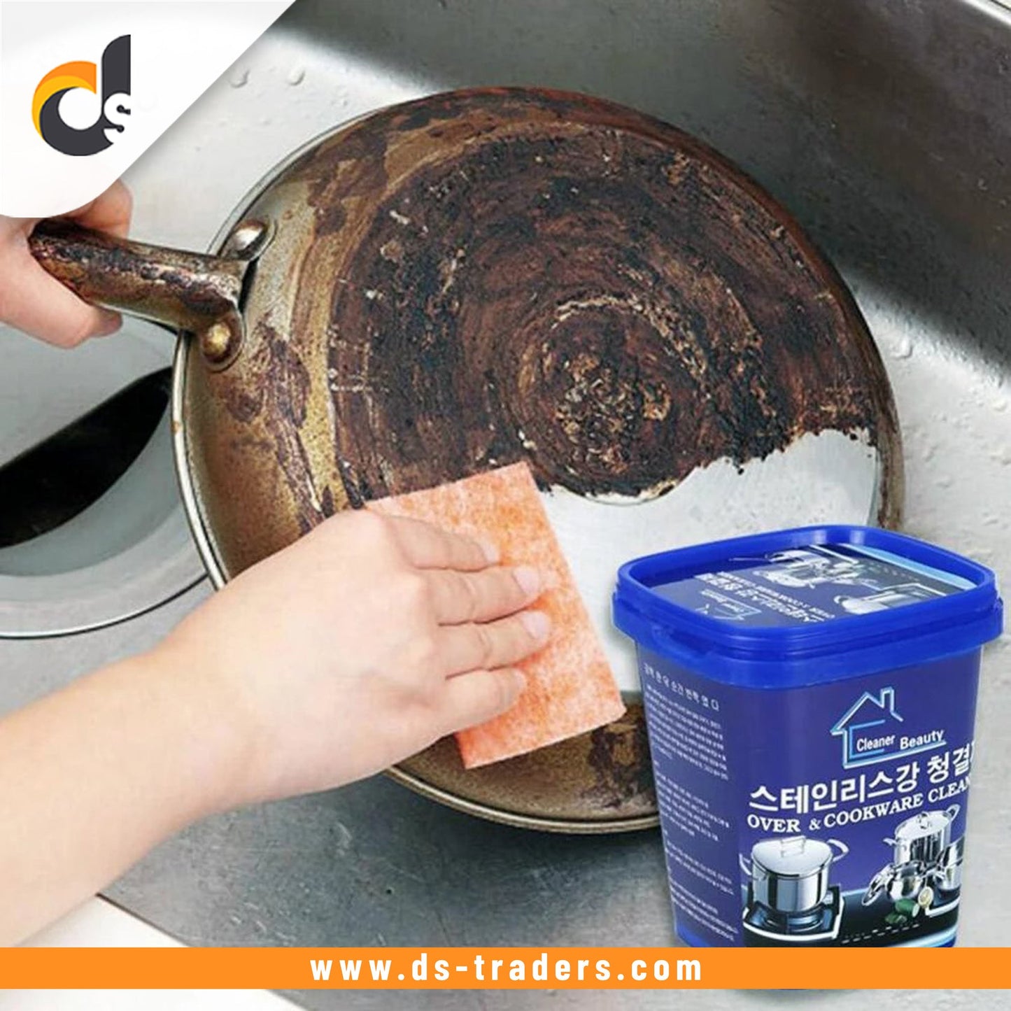 Cookware Cleaner Rust Removing Paste
